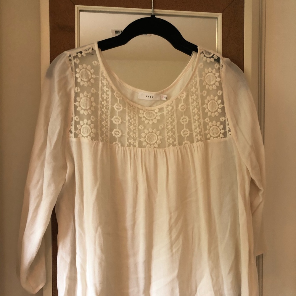Lush long sleeve blouse